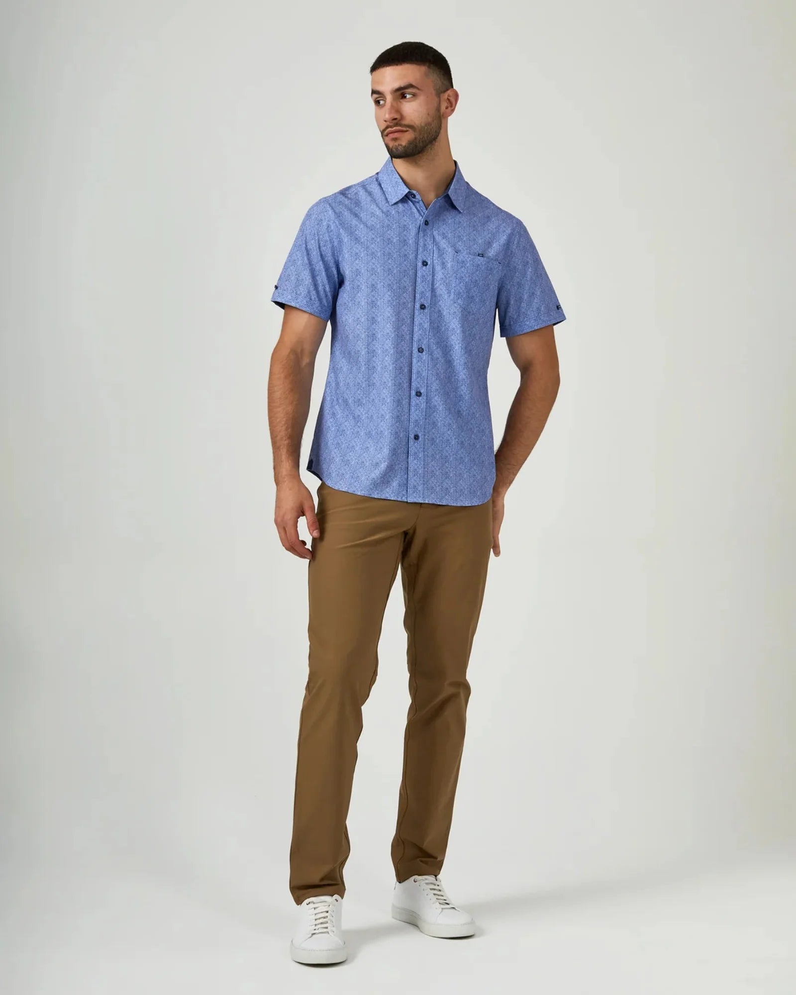 7 Diamonds Infinity 7 Pocket Pant In Tan