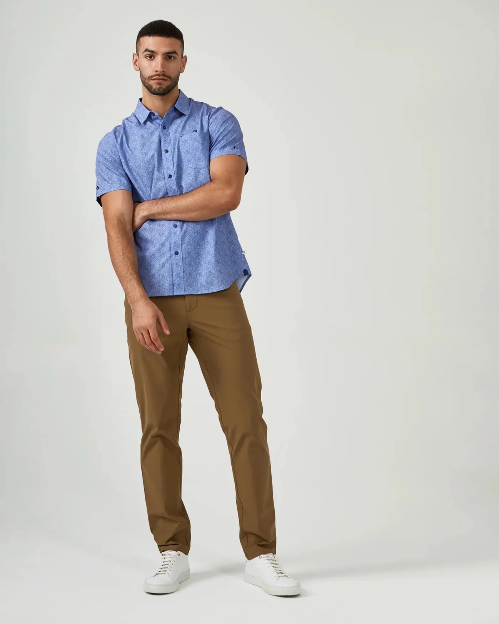 7 Diamonds Infinity 7 Pocket Pant In Tan