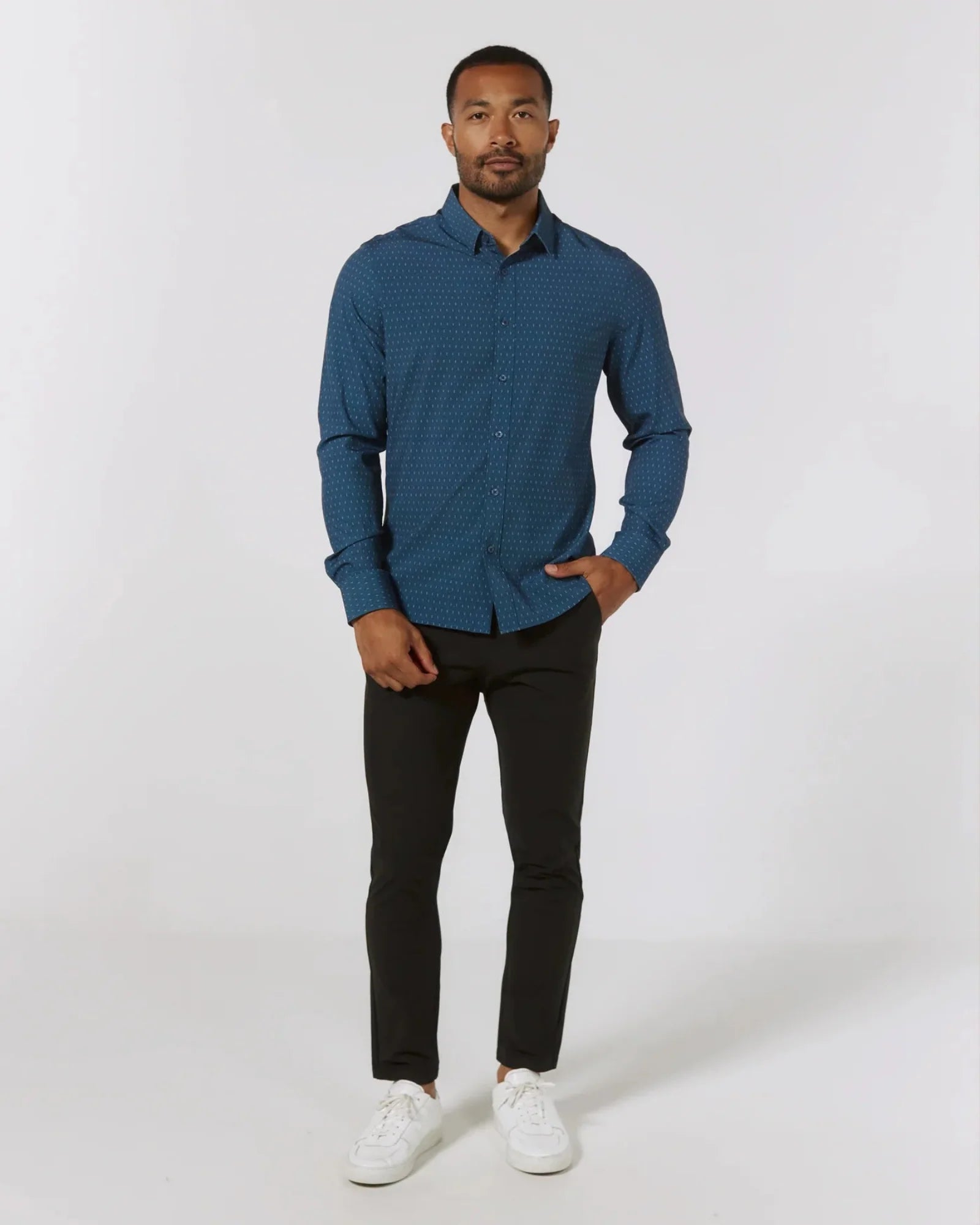 7 Diamonds Infinity Chino Slim Fit In Black