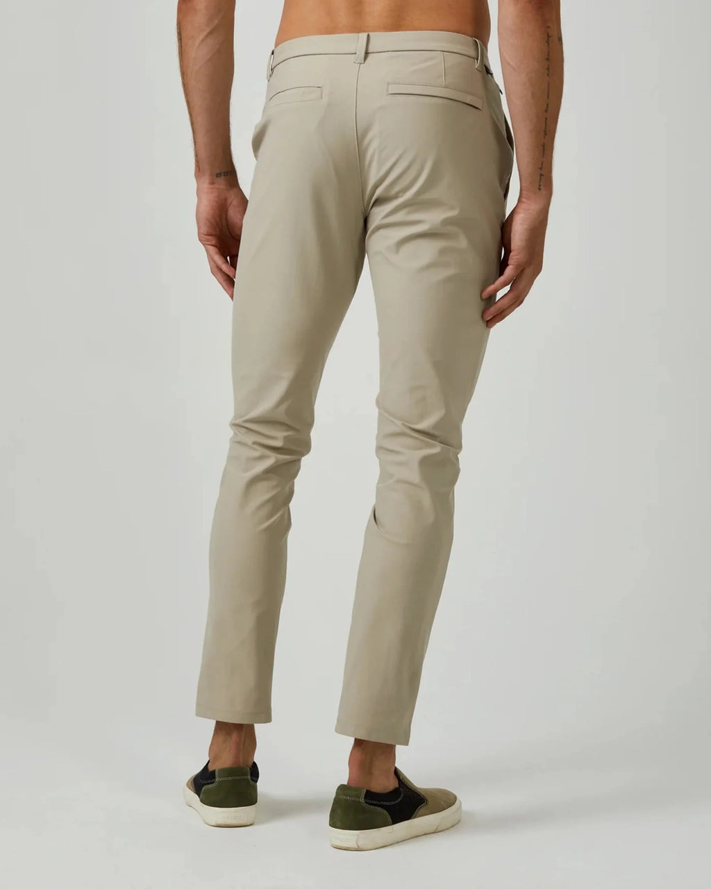 7 Diamonds Infinity Chino Slim Fit In Khaki