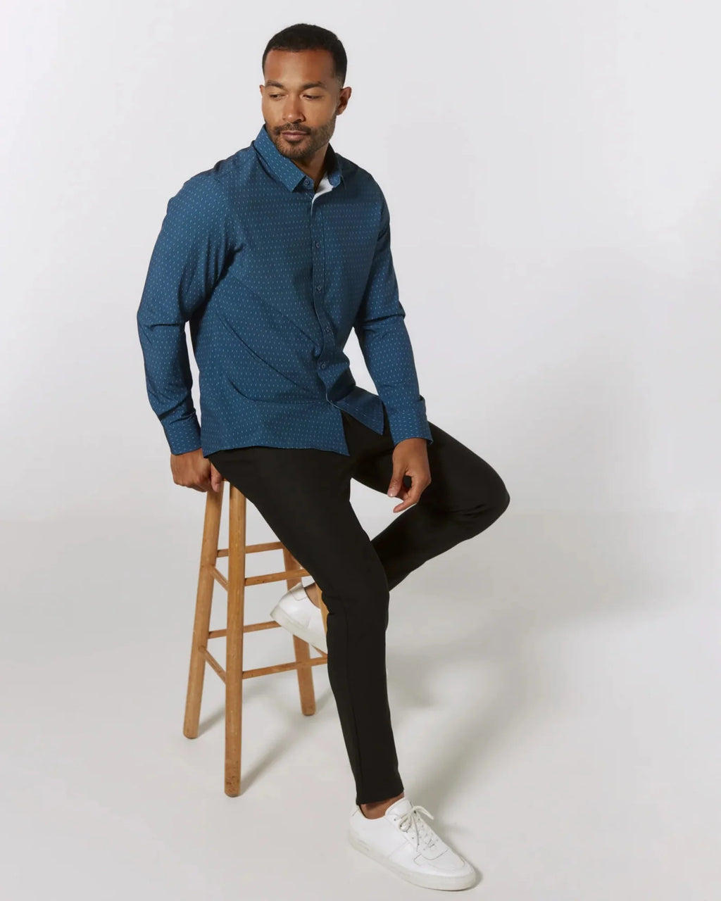 7 Diamonds Infinity Chino Slim Fit In Black