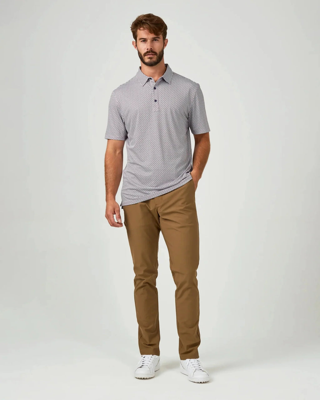 7 Diamonds Infinity Chino Slim Fit In Tan