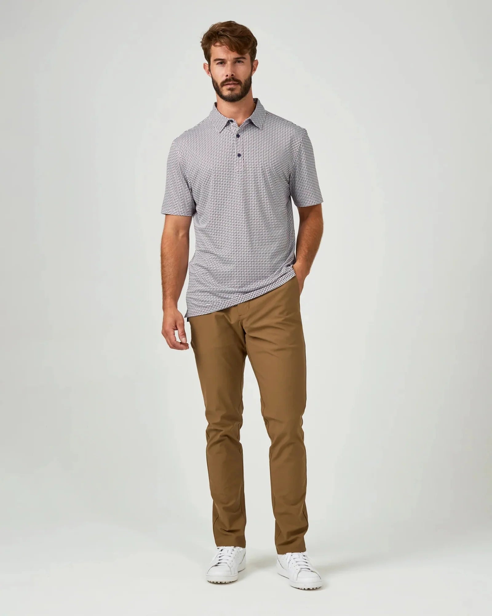 7 Diamonds Infinity Chino Slim Fit In Tan