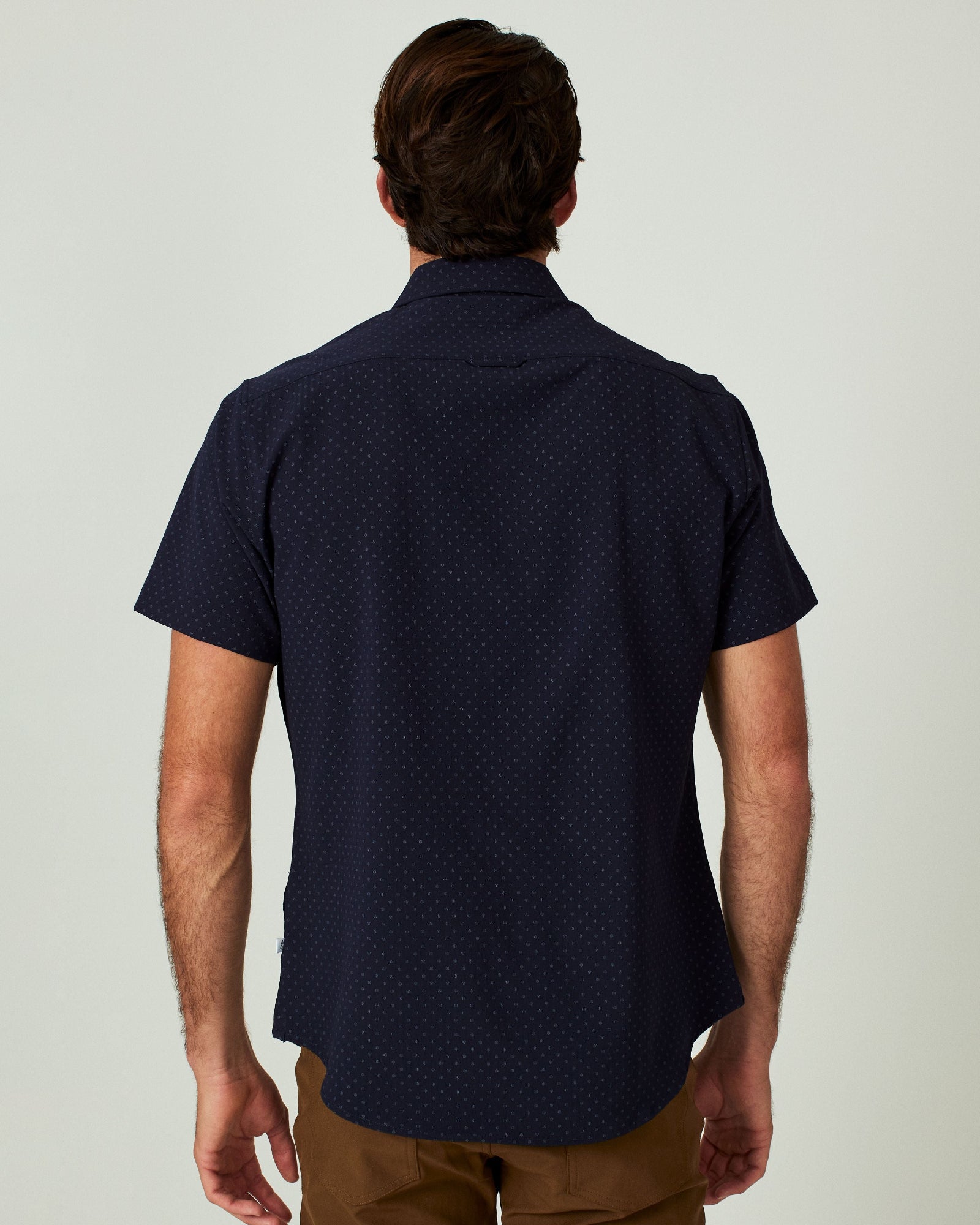7 Diamonds Hana Short Sleeve Shirt In Navy
