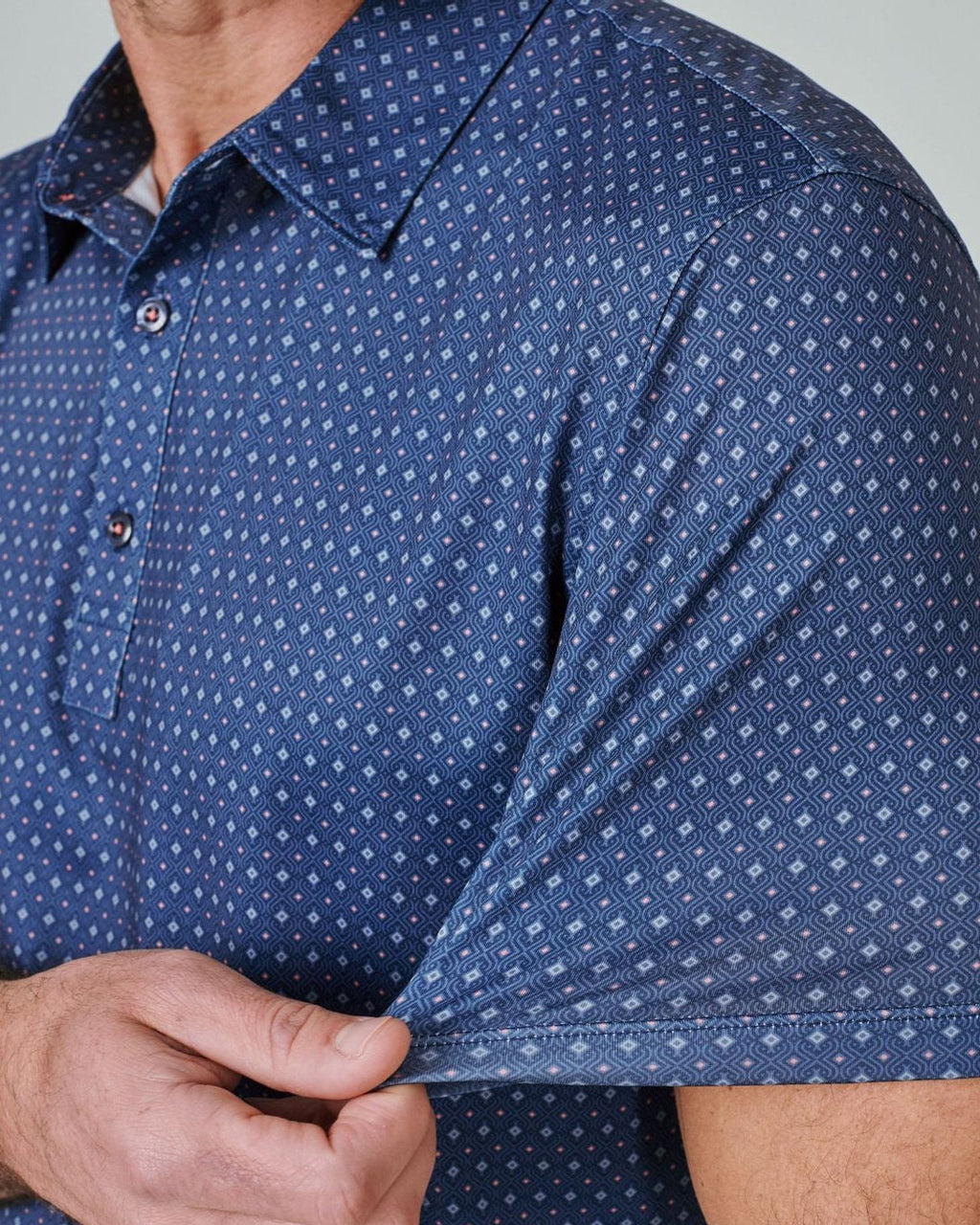 -Rainwater's -7 Diamonds - Polos - 7 Diamonds Harlow Polo In Midnight -