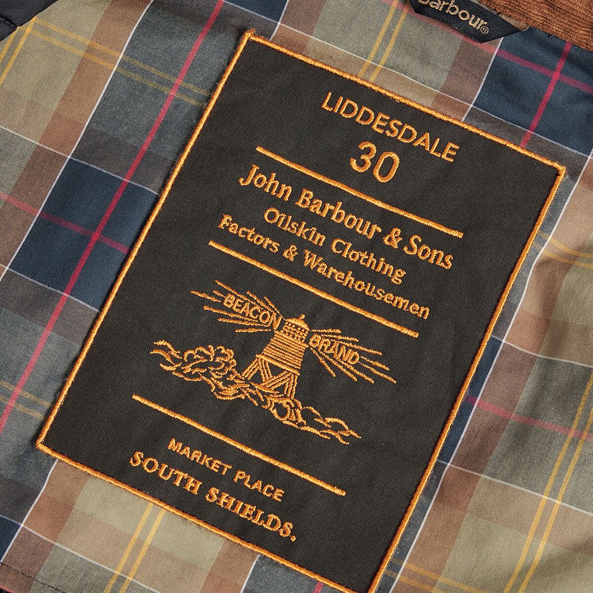 Barbour Liddesdale 30th Anniversary Quilted Jacket In Navy