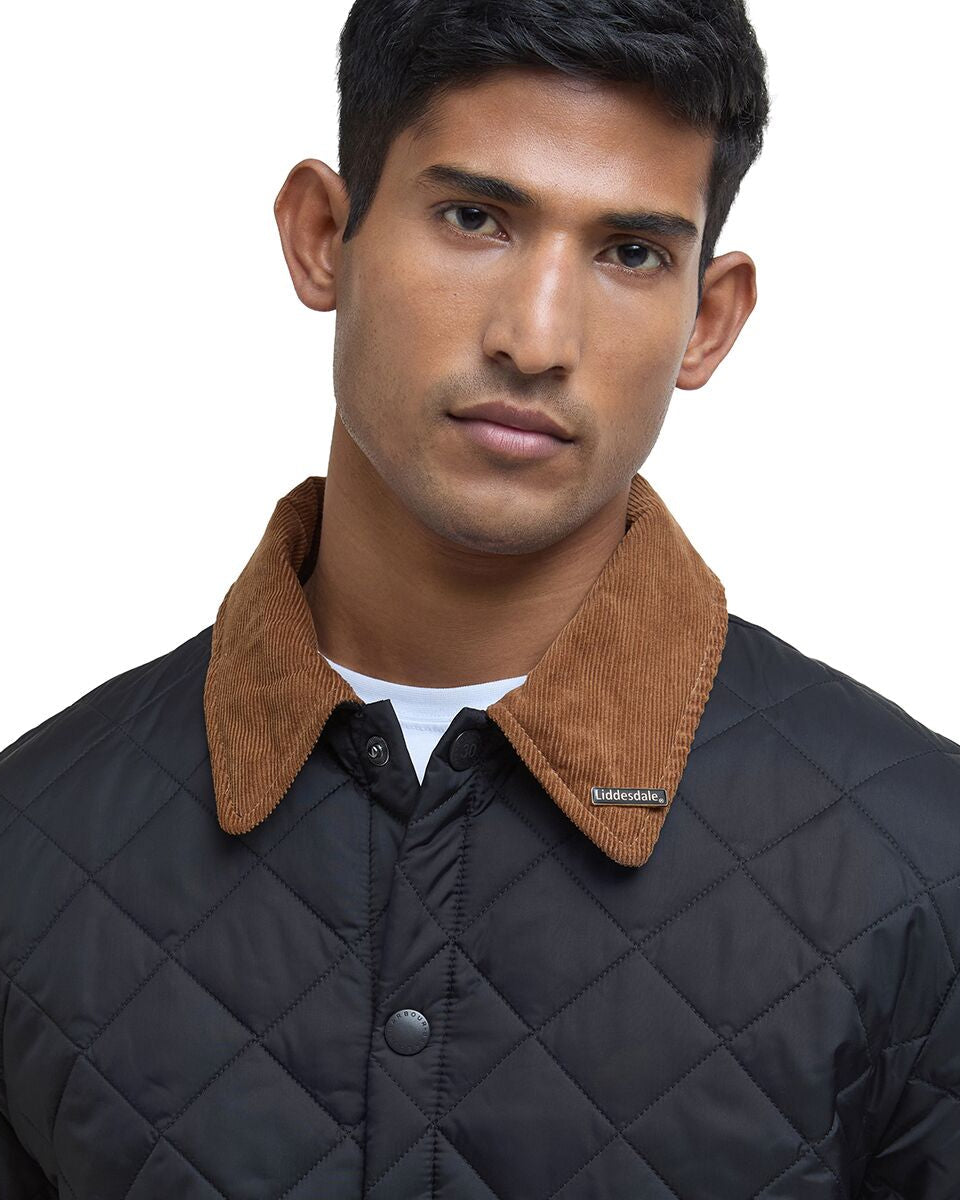 Barbour Liddesdale 30th Anniversary Quilted Jacket In Navy