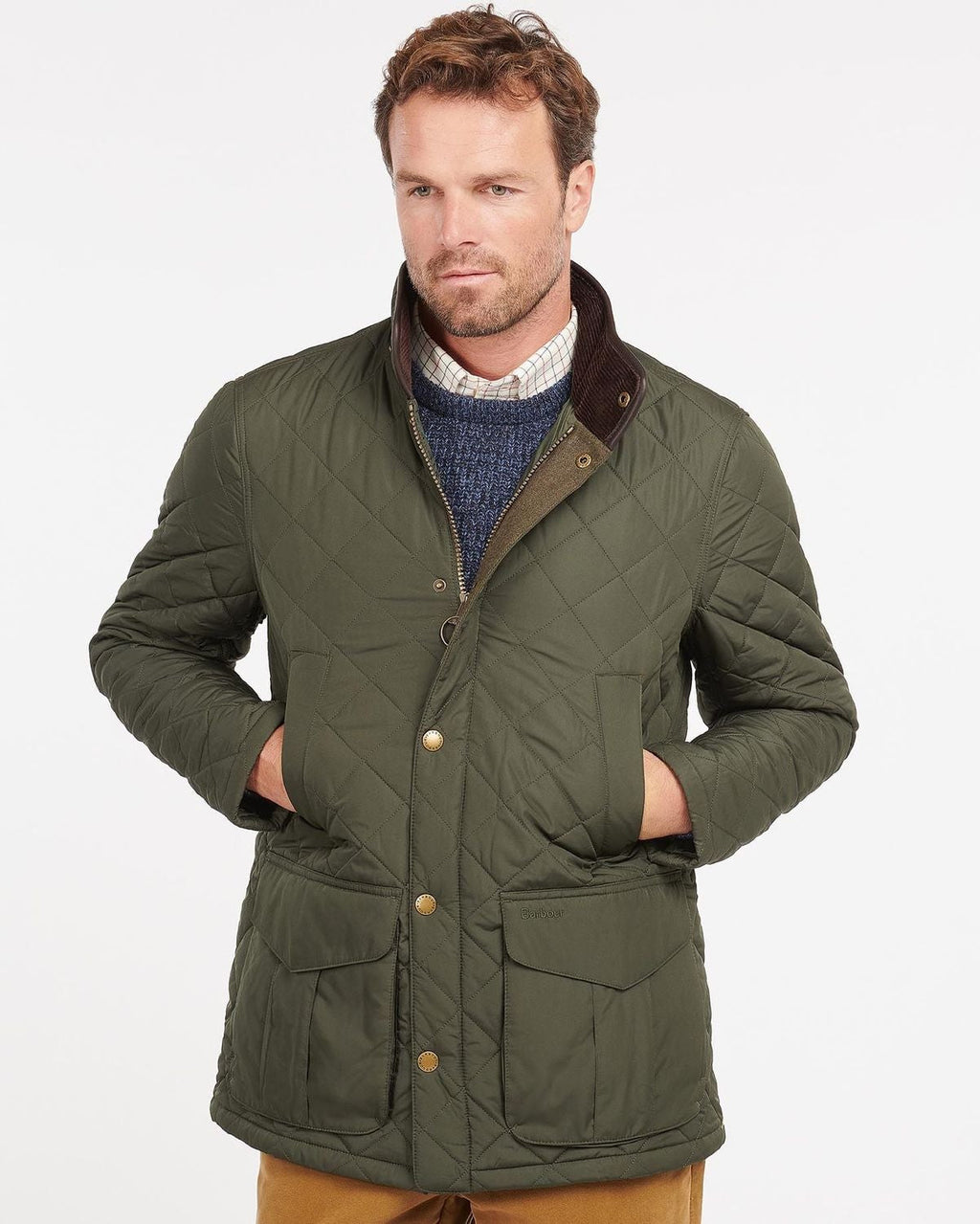 -Rainwater's -Barbour - Outerwear - Barbour Devon Quilted Jacket In Sage -