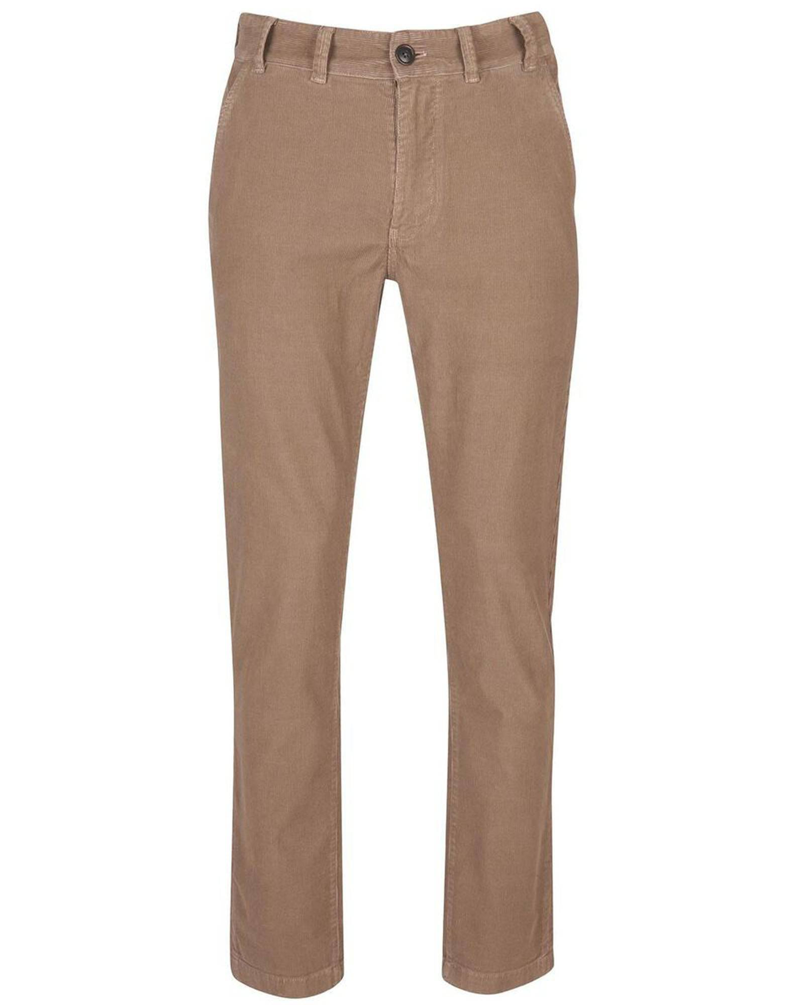 Barbour Neuston Stretch Corduroy Trousers In Mid Grey - Rainwater's Men's Clothing and Tuxedo Rental