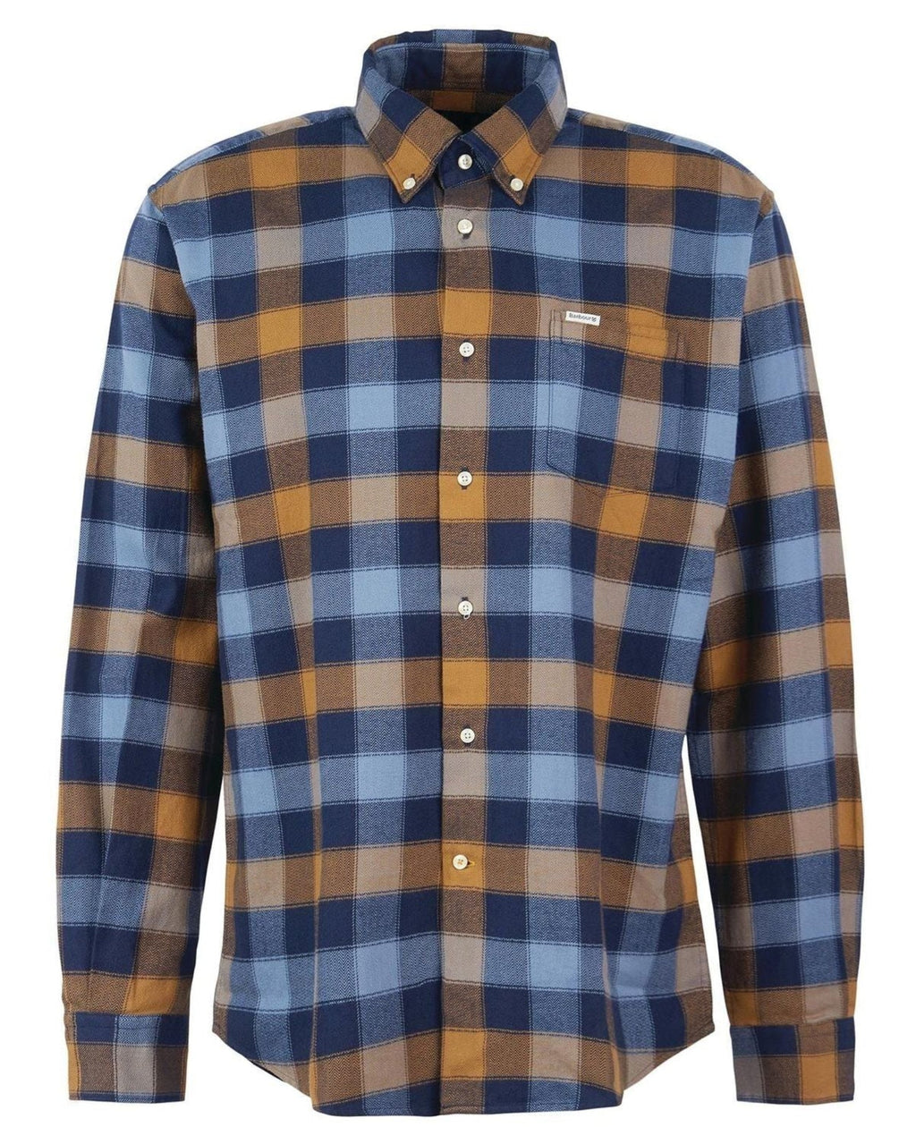 -Rainwater's -Barbour - Button Up Sport Shirts - Barbour Damfield Tailored Shirt in Navy -