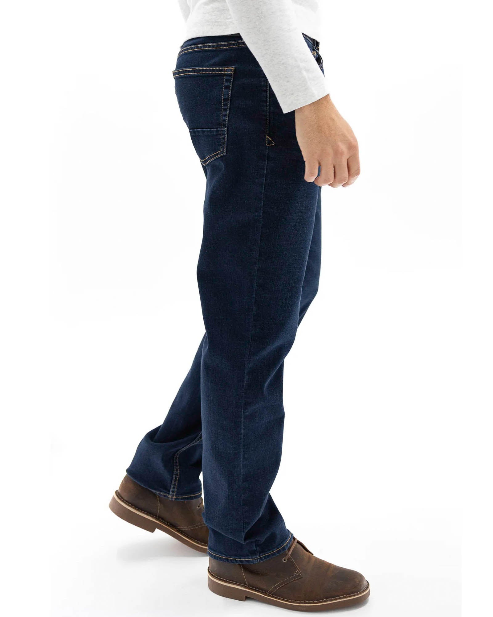 Devil Dog Jeans Slim Straight Mount Jefferson Dark Denim