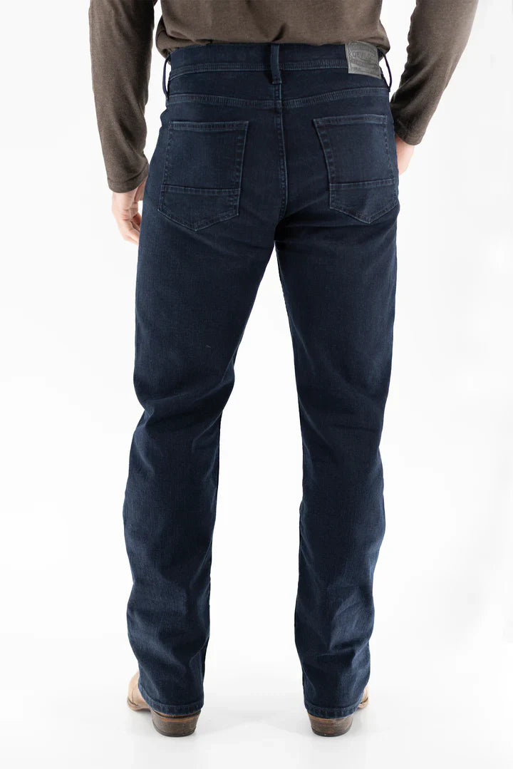 Devil Dog Jeans Carvers Creek Bootcut Jean In Dark Denim