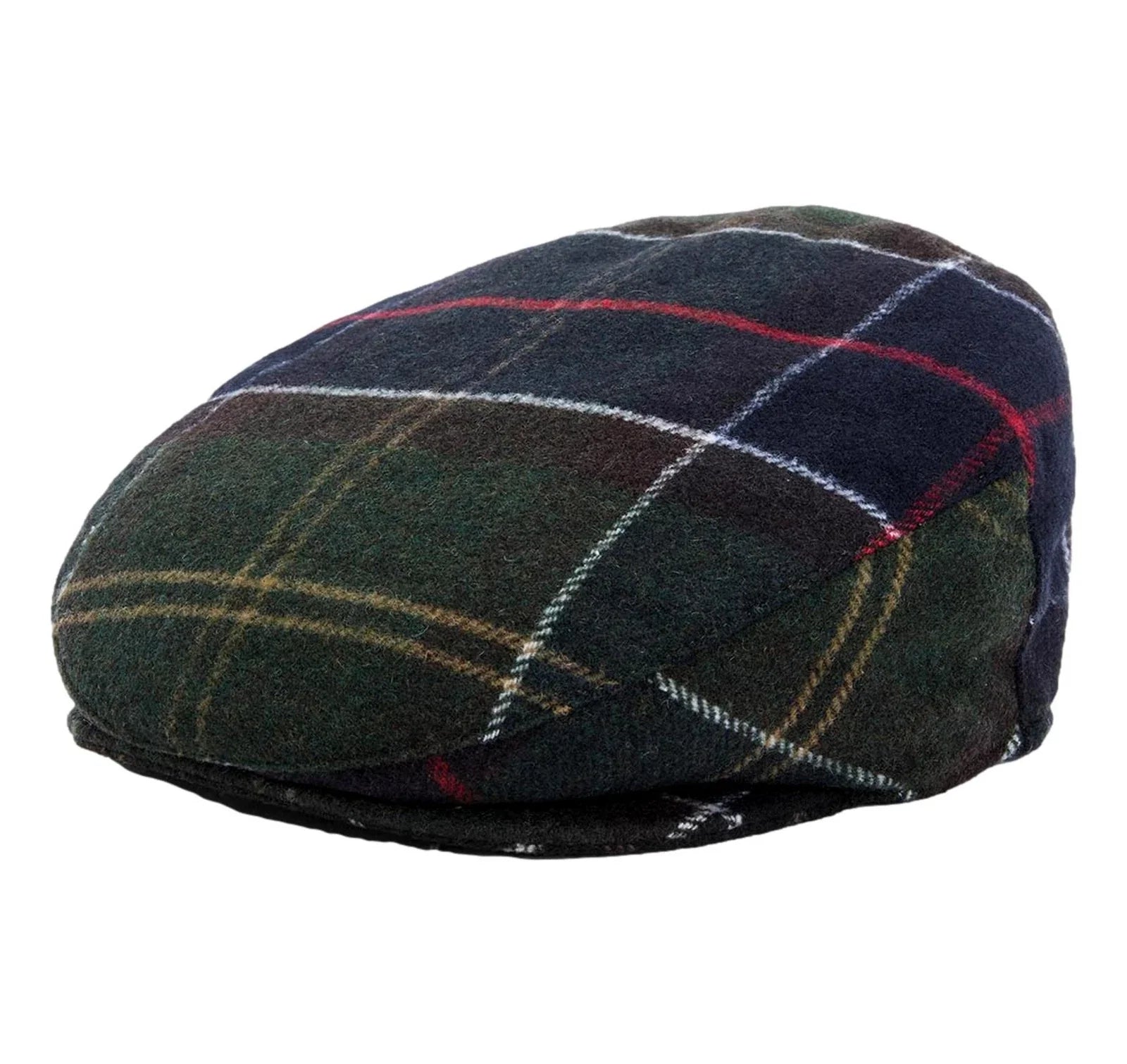 Barbour Heidi Tartan Flat Cap