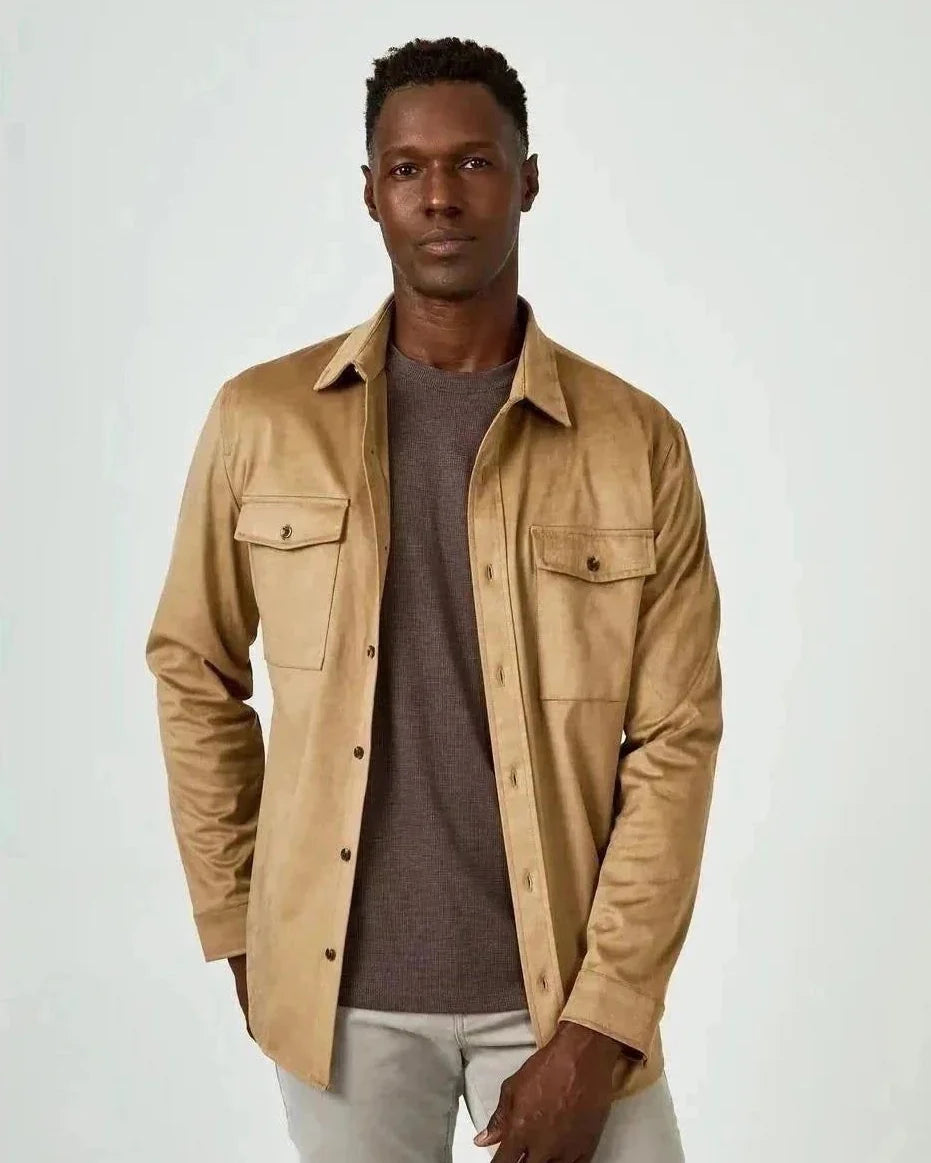 -Rainwater's -7 Diamonds - Sport Shirts - 7 Diamonds Country Roads Shirt Jacket In Oat -