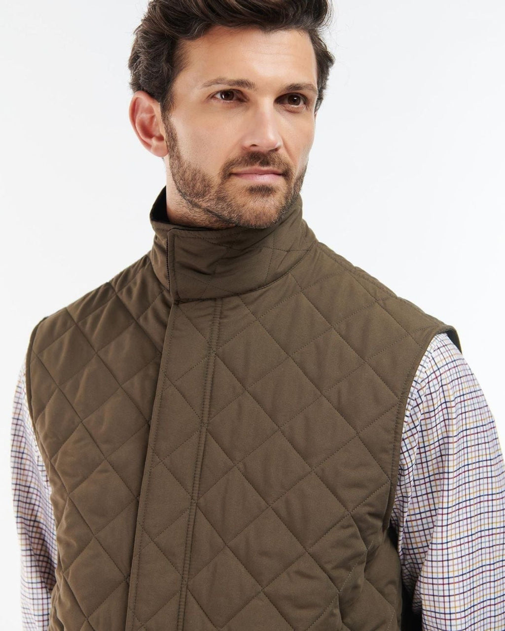-Rainwater's -Barbour - Outerwear - Barbour Shoveler Gilet Quilted Lightweight Insulated Vest In Olive -