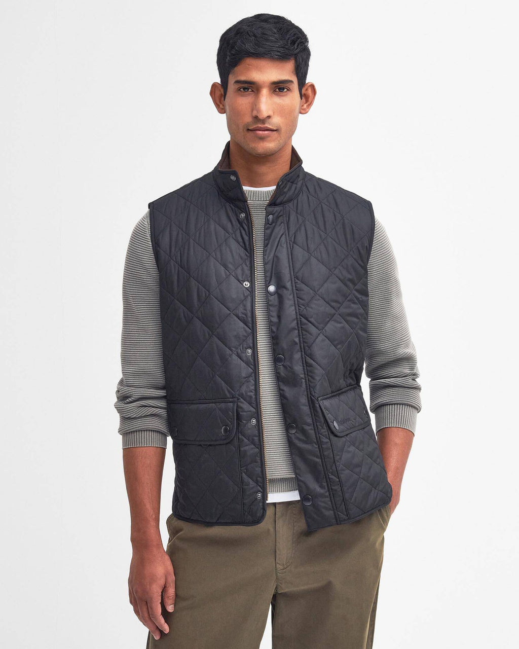 Barbour Lowerdale Vest Gilet in Classic Navy