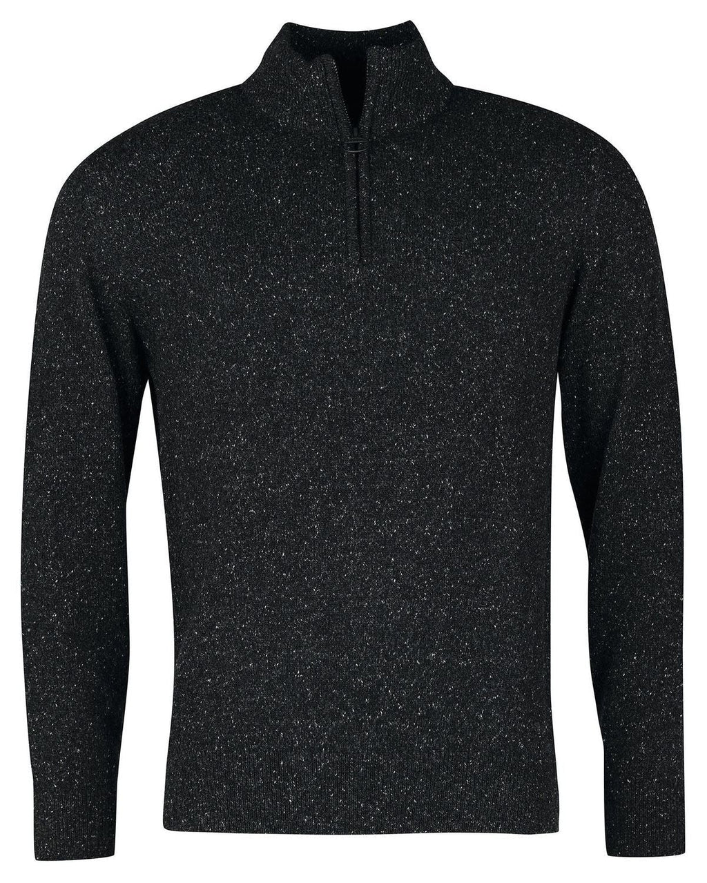 -Rainwater's -Barbour - Sweaters - Barbour Tisbury Half Zip Sweater In Black -