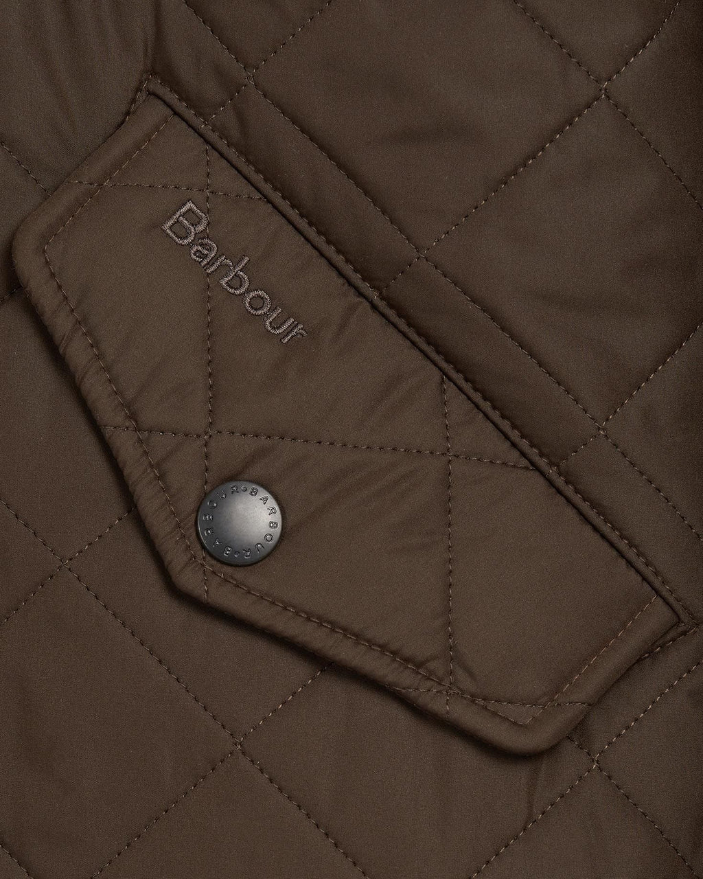 Barbour Powell Quilted Jacket In Olive - Rainwater's Men's Clothing and Tuxedo Rental