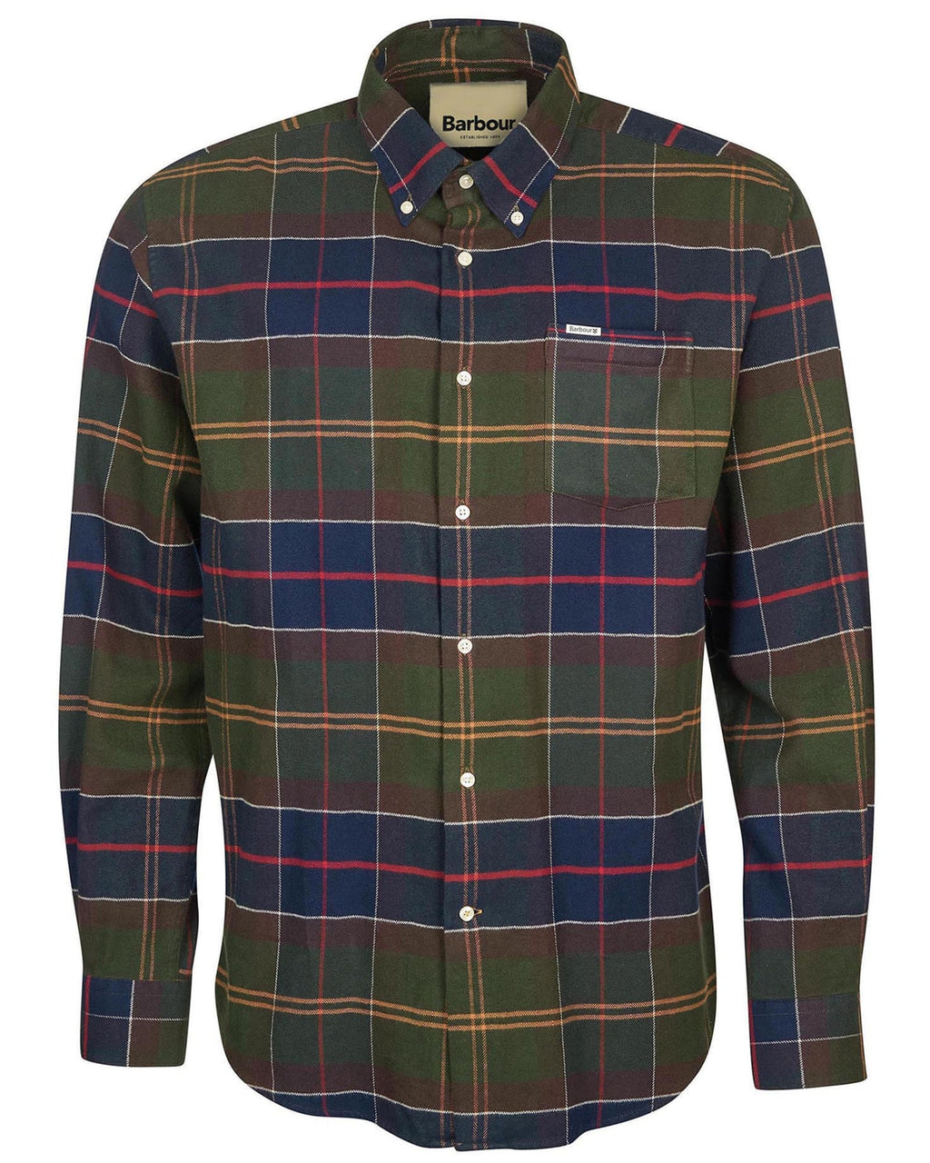 Barbour Hogside Regular Fit Tartan Shirt in Classic Tartan