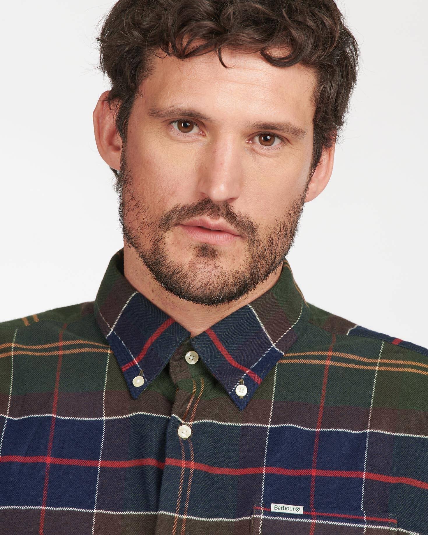 Barbour Hogside Regular Fit Tartan Shirt in Classic Tartan