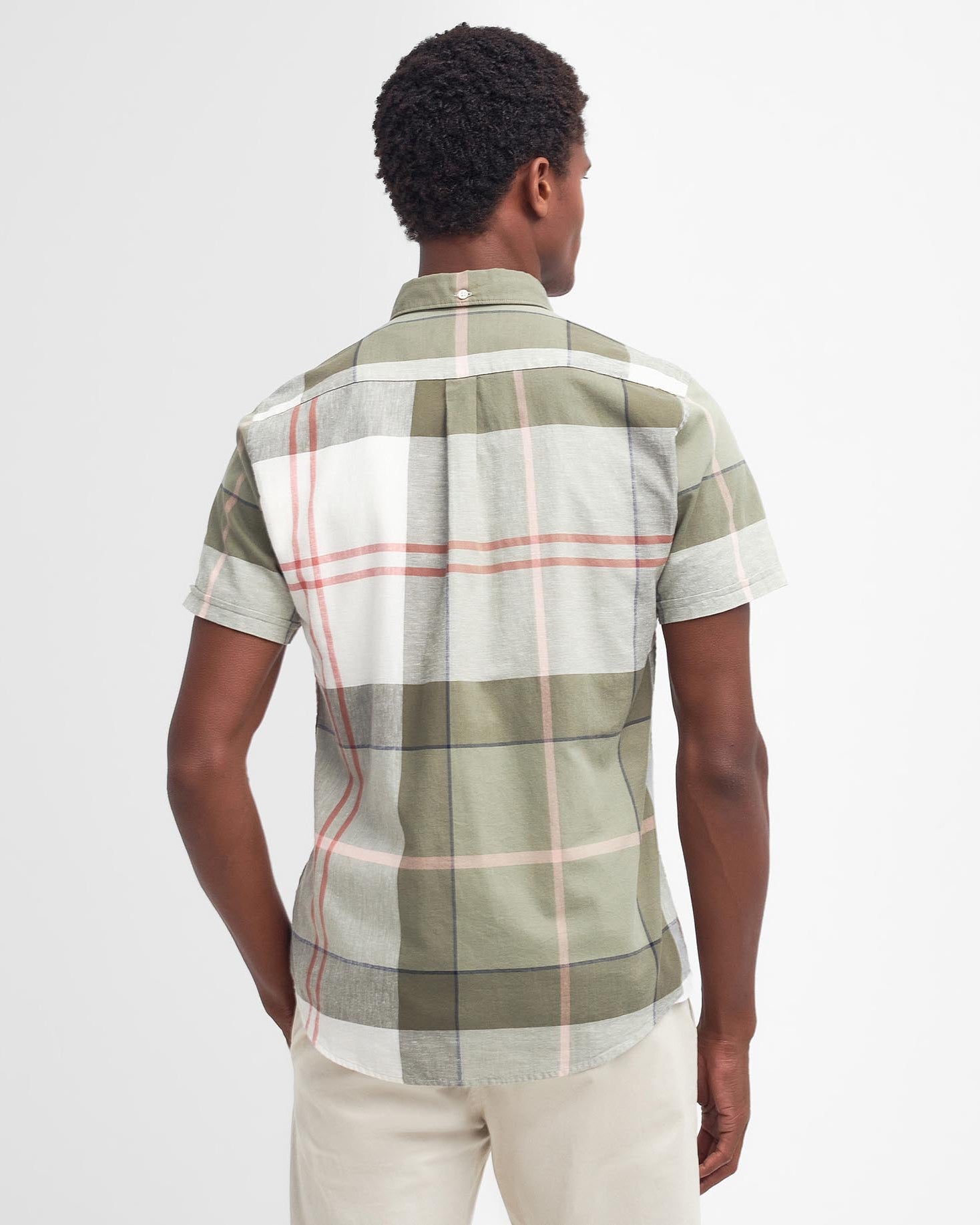 Barbour Douglas Short-Sleeve Button Down Collar Tailored Shirt