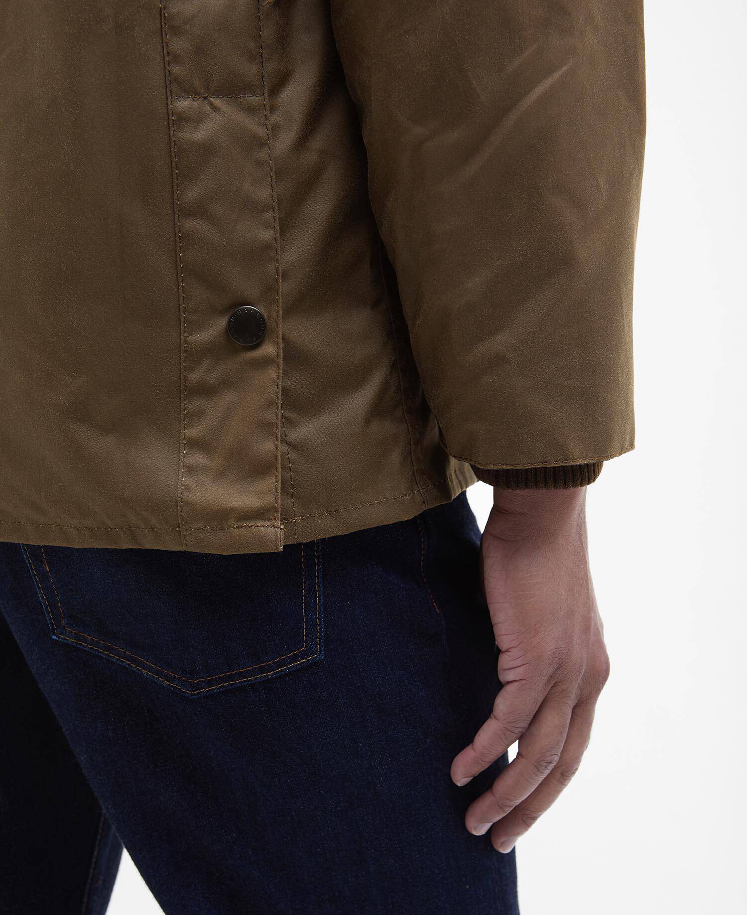 Barbour Classic Bedale Wax Jacket In Bark