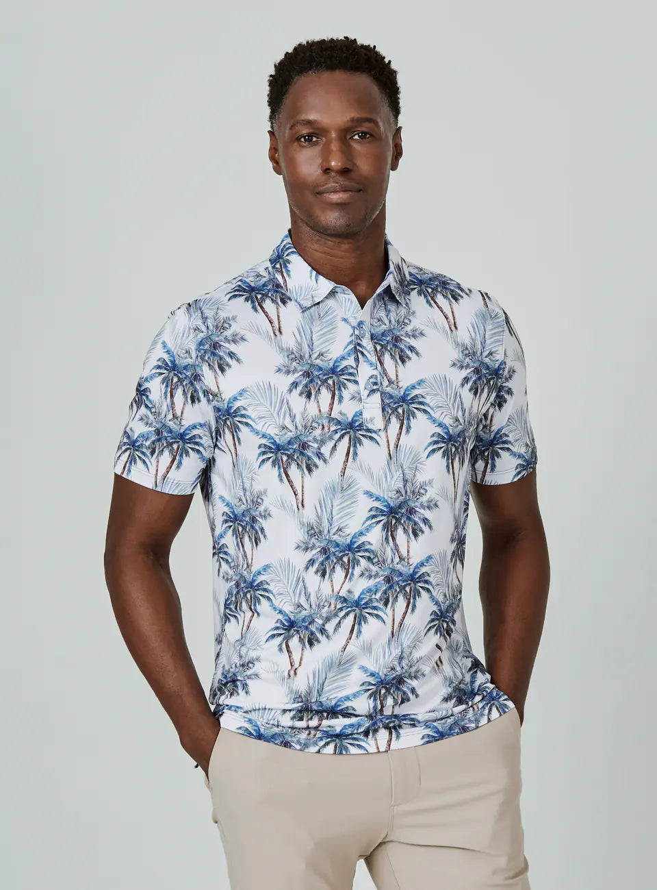 7 Diamonds Provo Polo In Navy