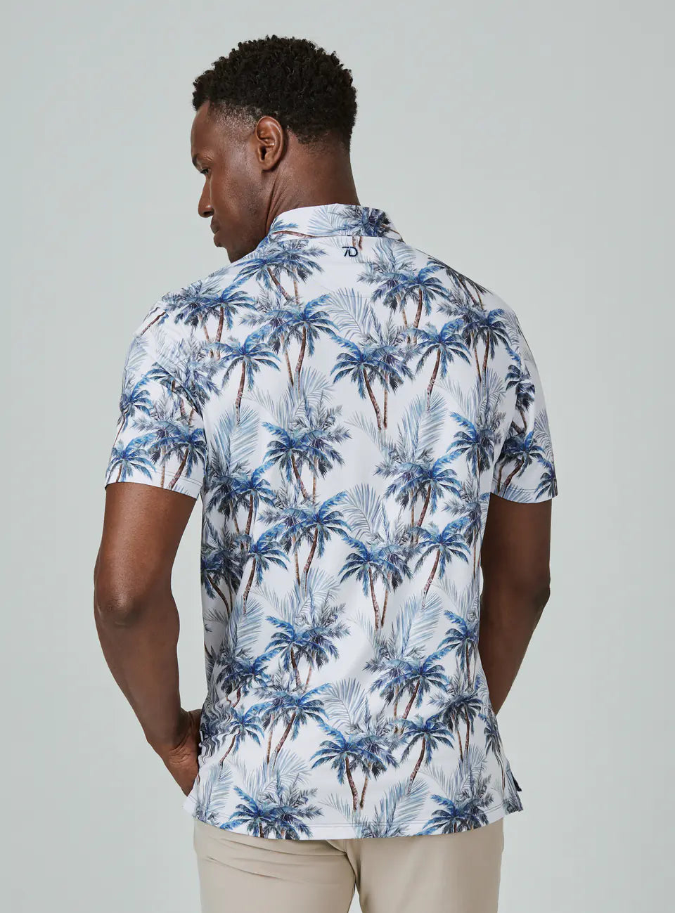 7 Diamonds Provo Polo In Navy