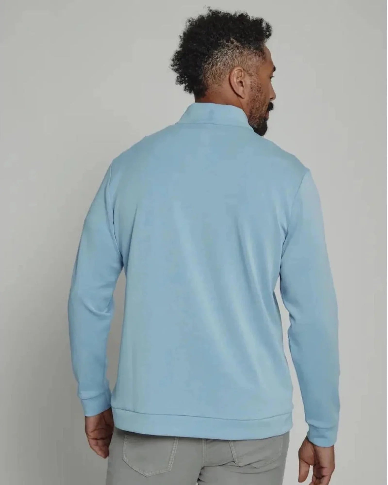 -Rainwater's -7 Diamonds - Knit Shirt - 7 Diamonds Rev Quarter Zip, 1/4 Zip Pullover In Blue -