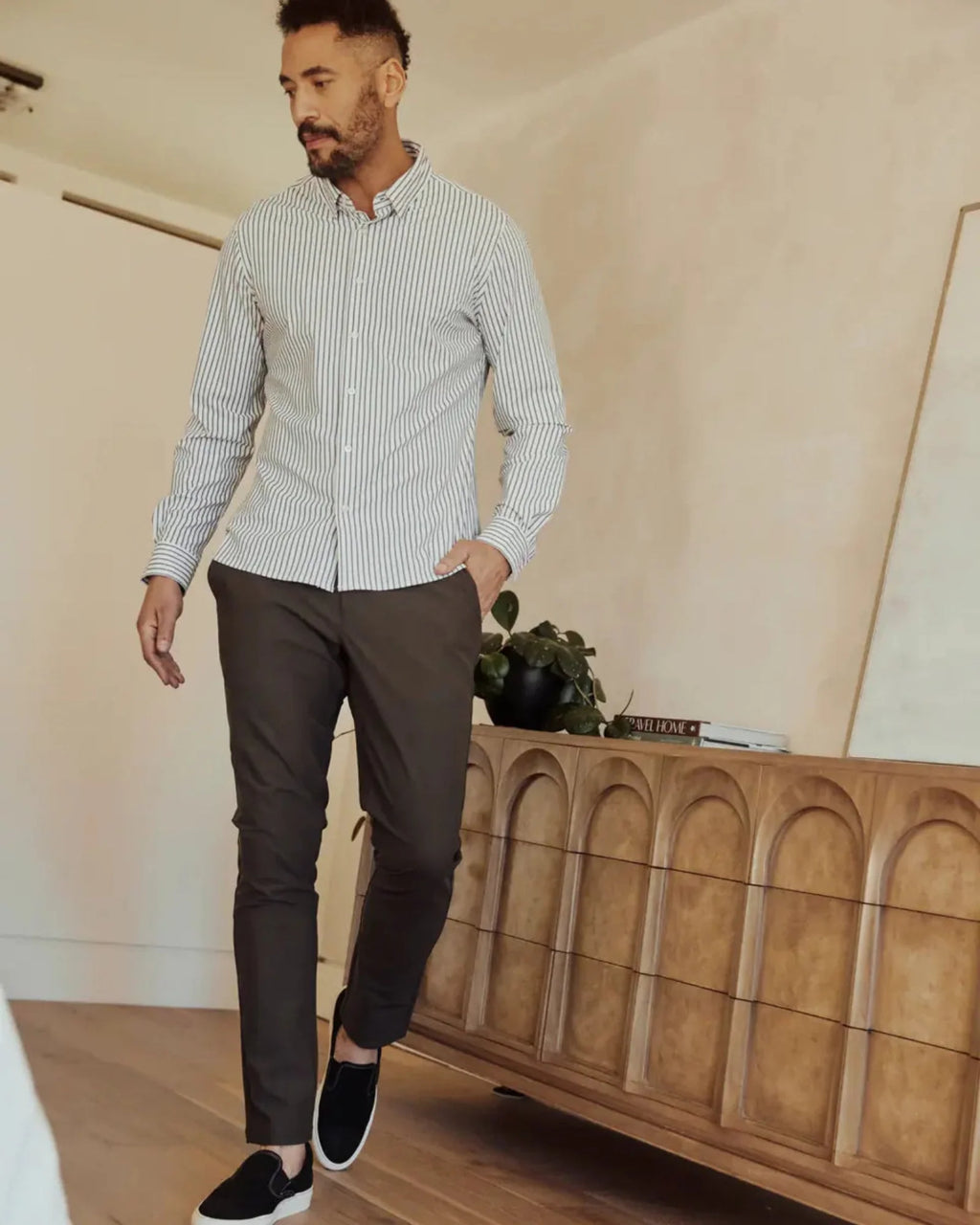 7 Diamonds Infinity Chino Slim Fit In Olive