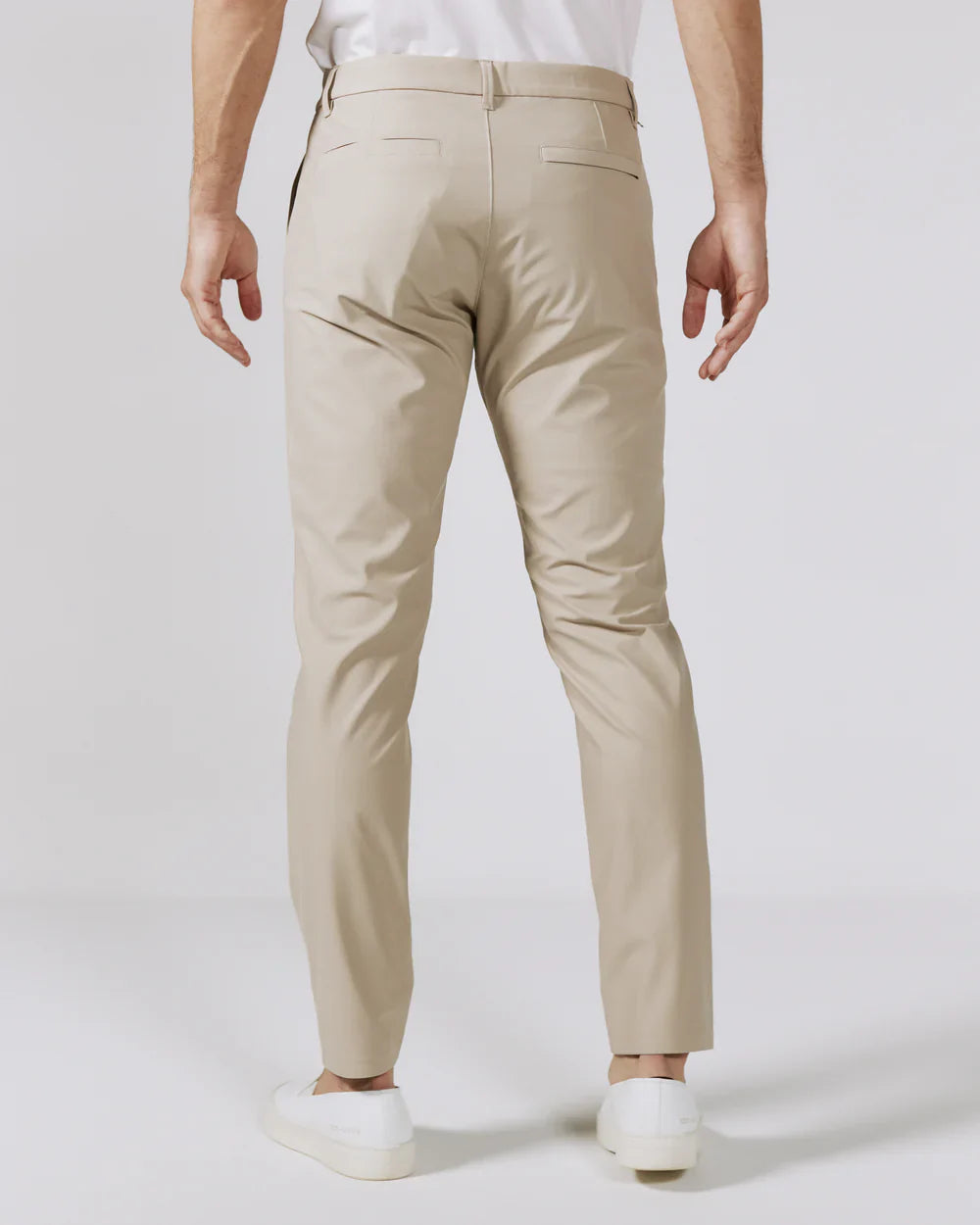 7 Diamonds Infinity Chino Athletic Fit In Khaki