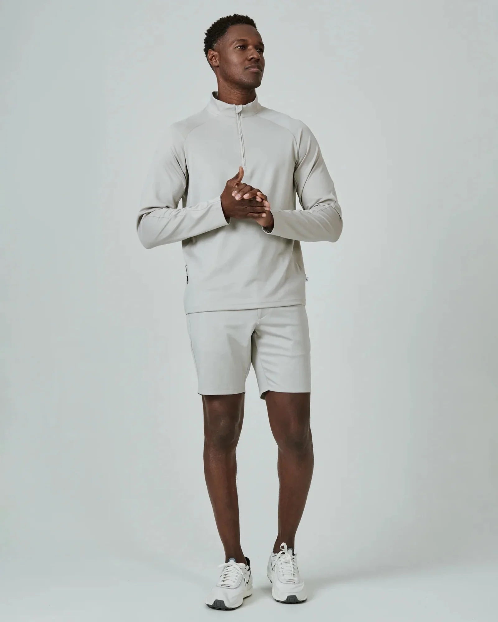 7 Diamonds A Game 8" Short In Tan