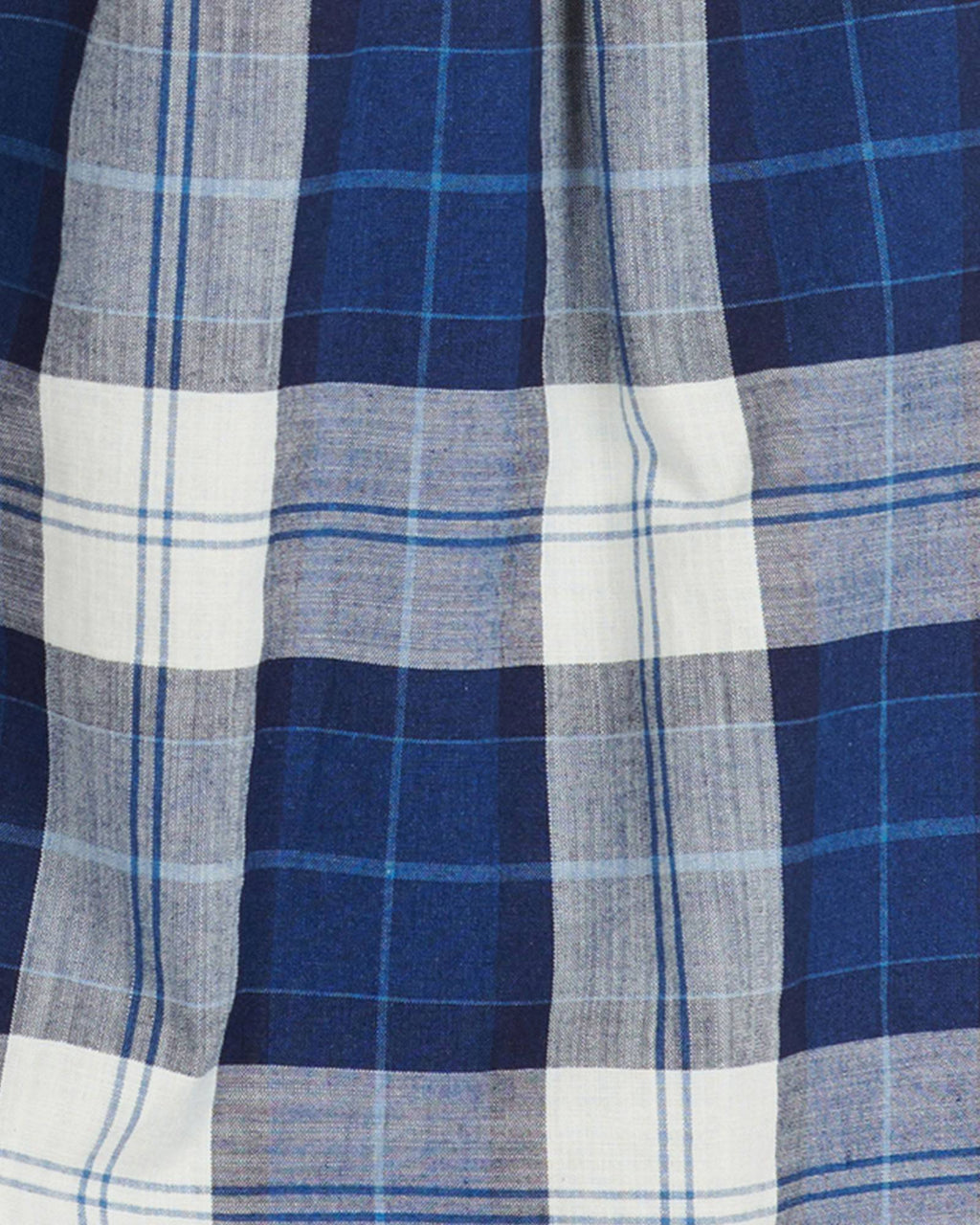 Barbour Indigo 9 Tailored Fit Buttondown Collar Plaid Shirt in Indigo - Rainwater's Men's Clothing and Tuxedo Rental