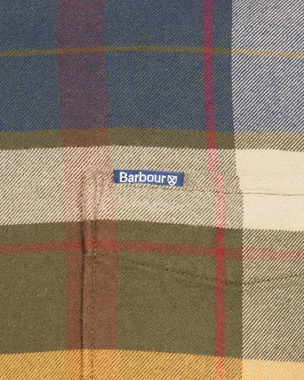 Barbour Carlton Tailored Shirt in Olive