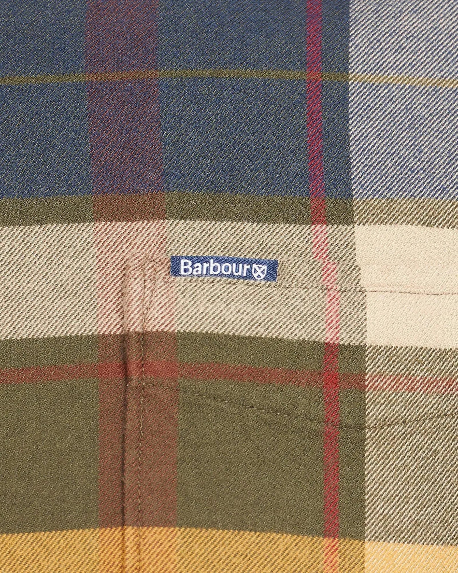 Barbour Carlton Tailored Shirt in Olive