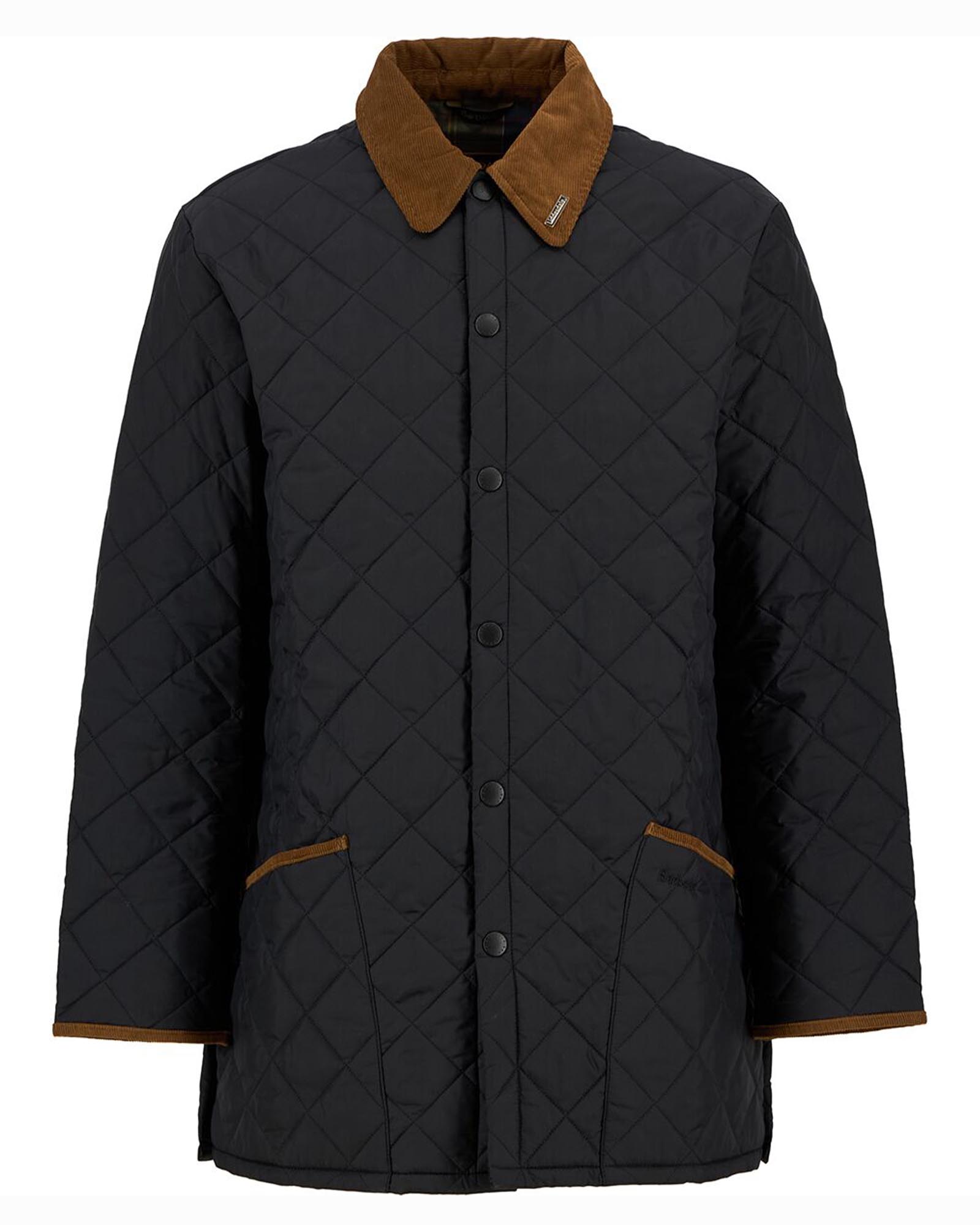 Barbour Liddesdale 30th Anniversary Quilted Jacket In Navy