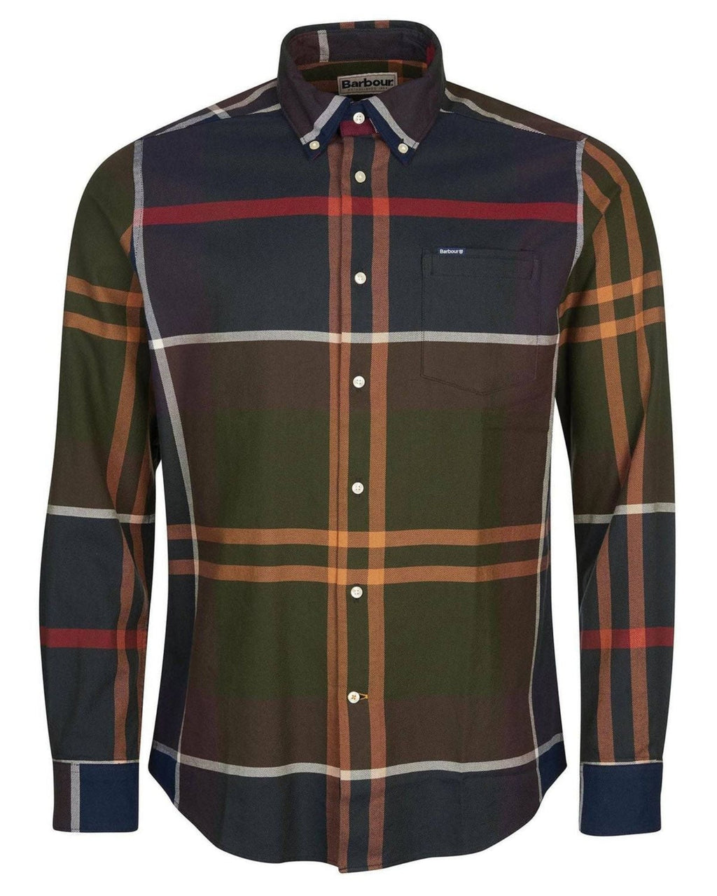 Barbour Dunoon Tailored Shirt in Classic Tartan - Rainwater's Men's Clothing and Tuxedo Rental