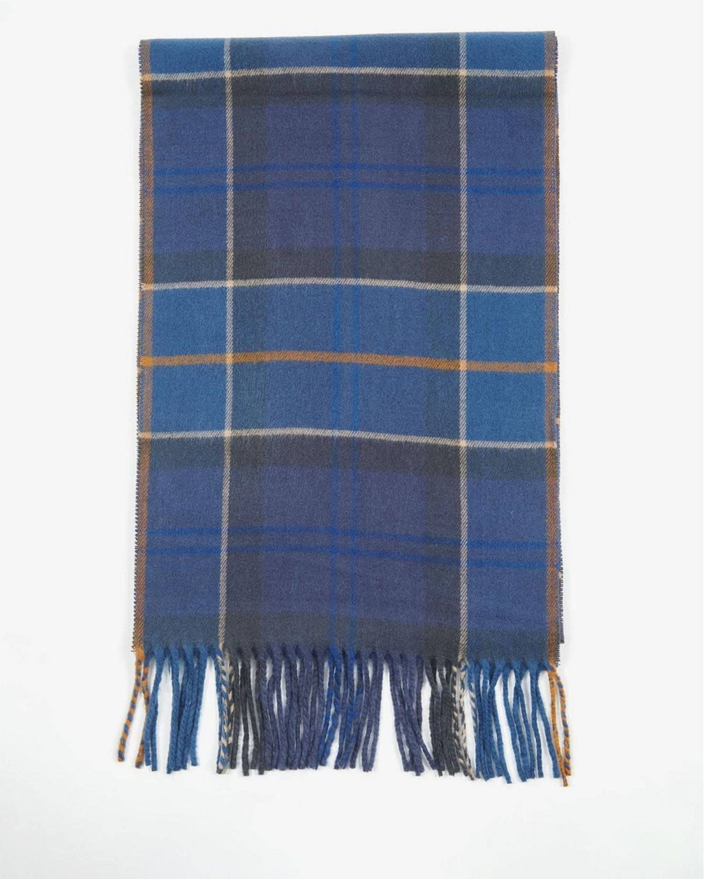 Barbour Gallingale Tartan Scarf In Midnight Tartan - Rainwater's Men's Clothing and Tuxedo Rental