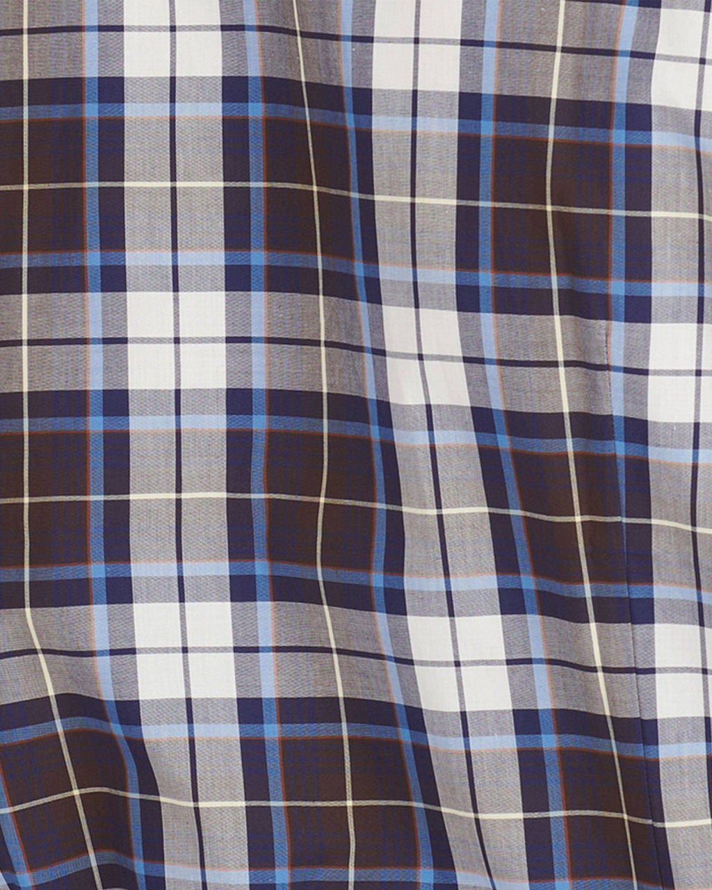 Barbour Highland Check 39 Buttondown Collar Plaid Shirt In Trail Brown - Rainwater's Men's Clothing and Tuxedo Rental