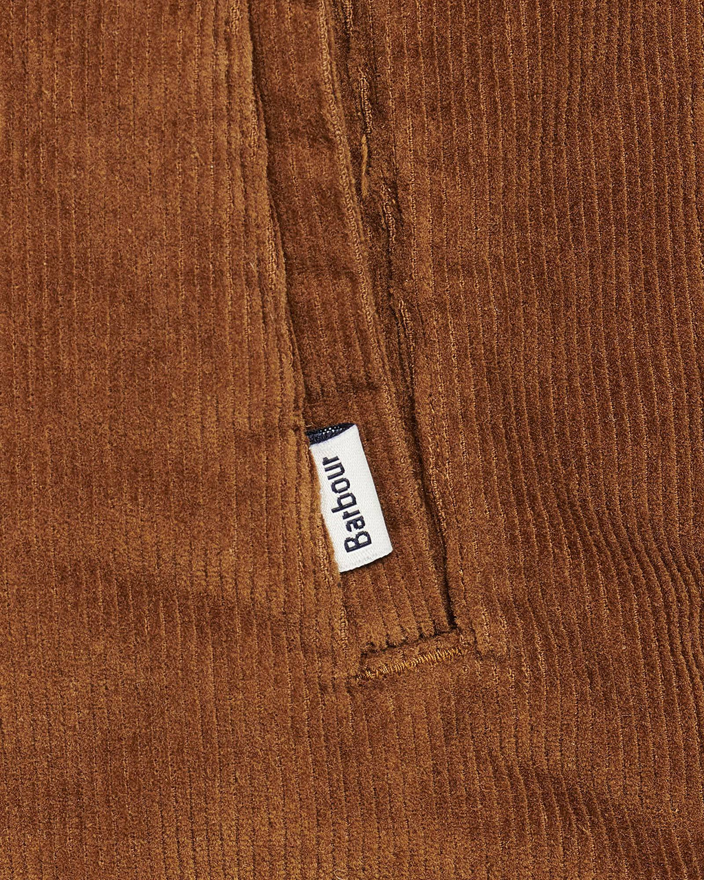 Barbour Stretch Corduroy Over Shirt In Sandstone - Rainwater's Men's Clothing and Tuxedo Rental