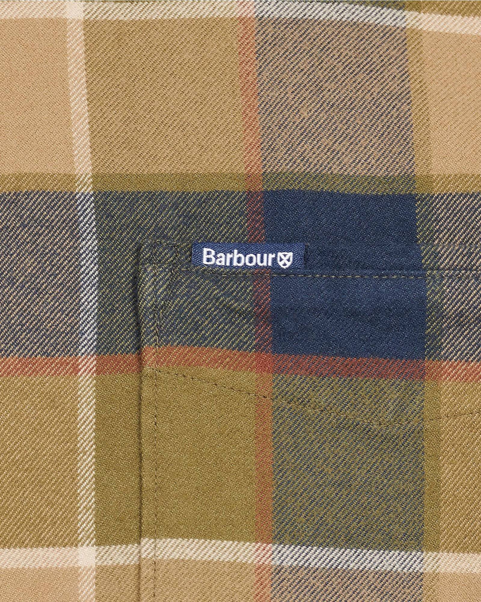 Barbour Valley Tailored Buttondown Collar Shirt in Olive - Rainwater's Men's Clothing and Tuxedo Rental