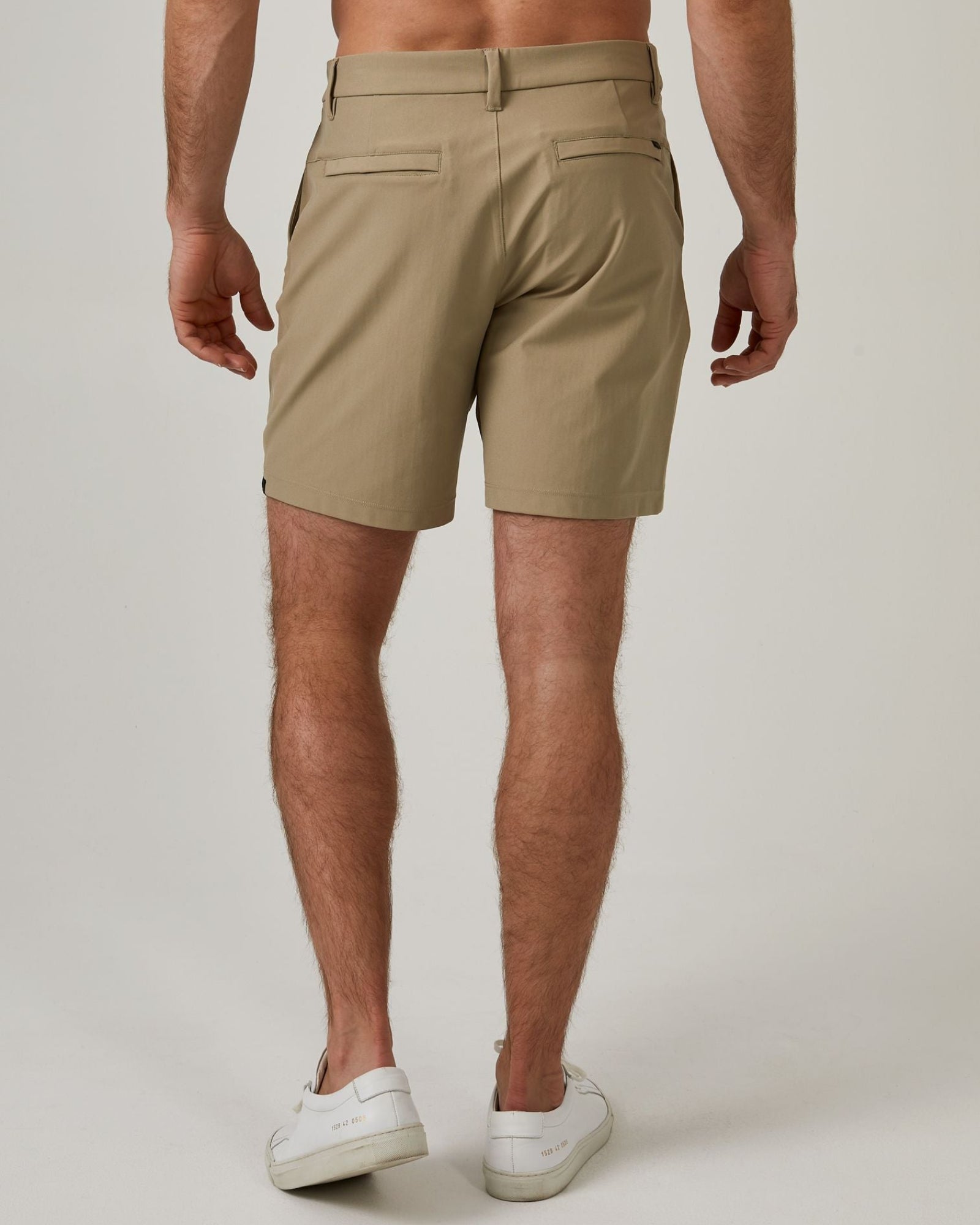 7 Diamonds Infinity 7" Chino Short In Khaki