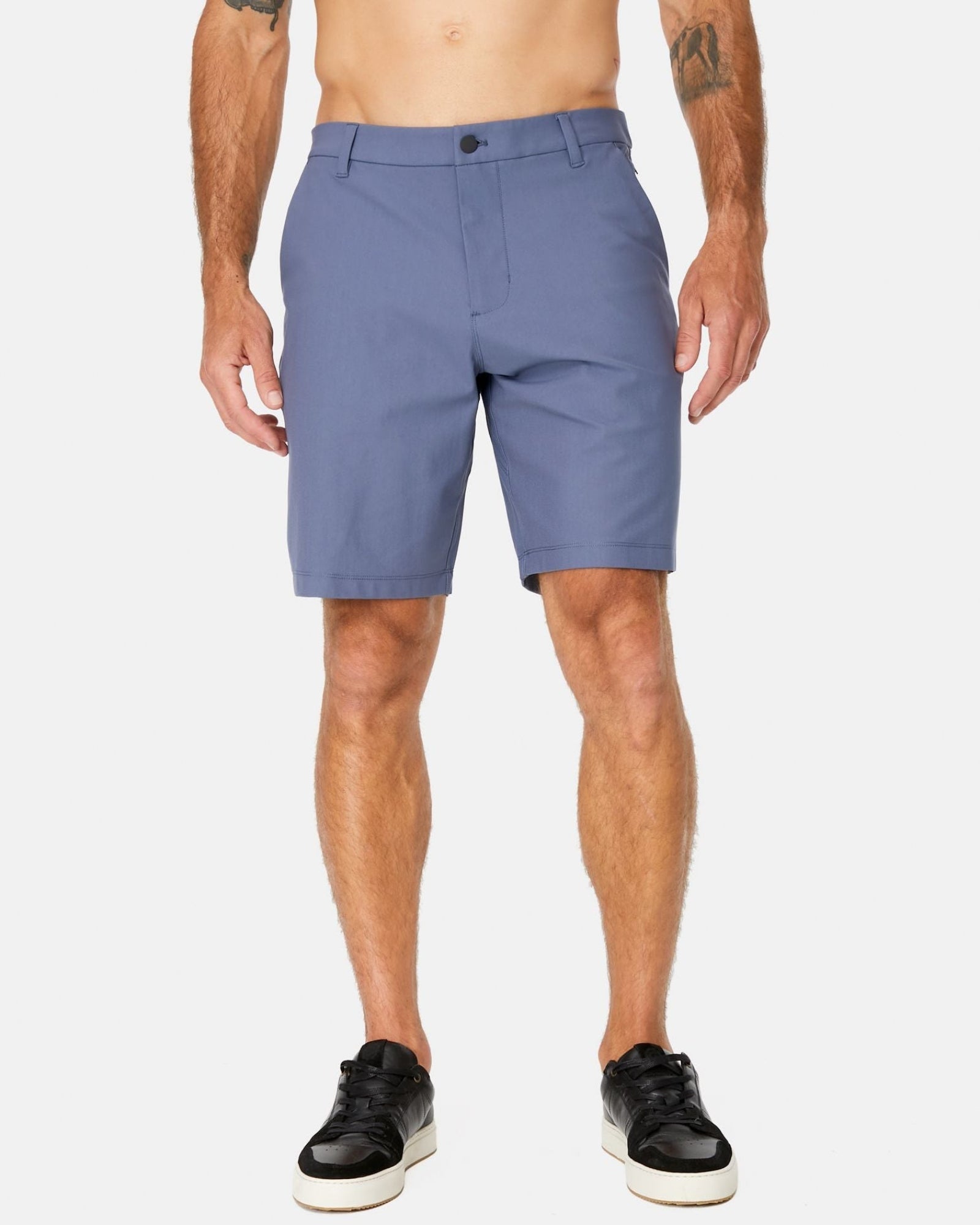 7 Diamonds Infinity™ 9" Chino Short In Stone Blue