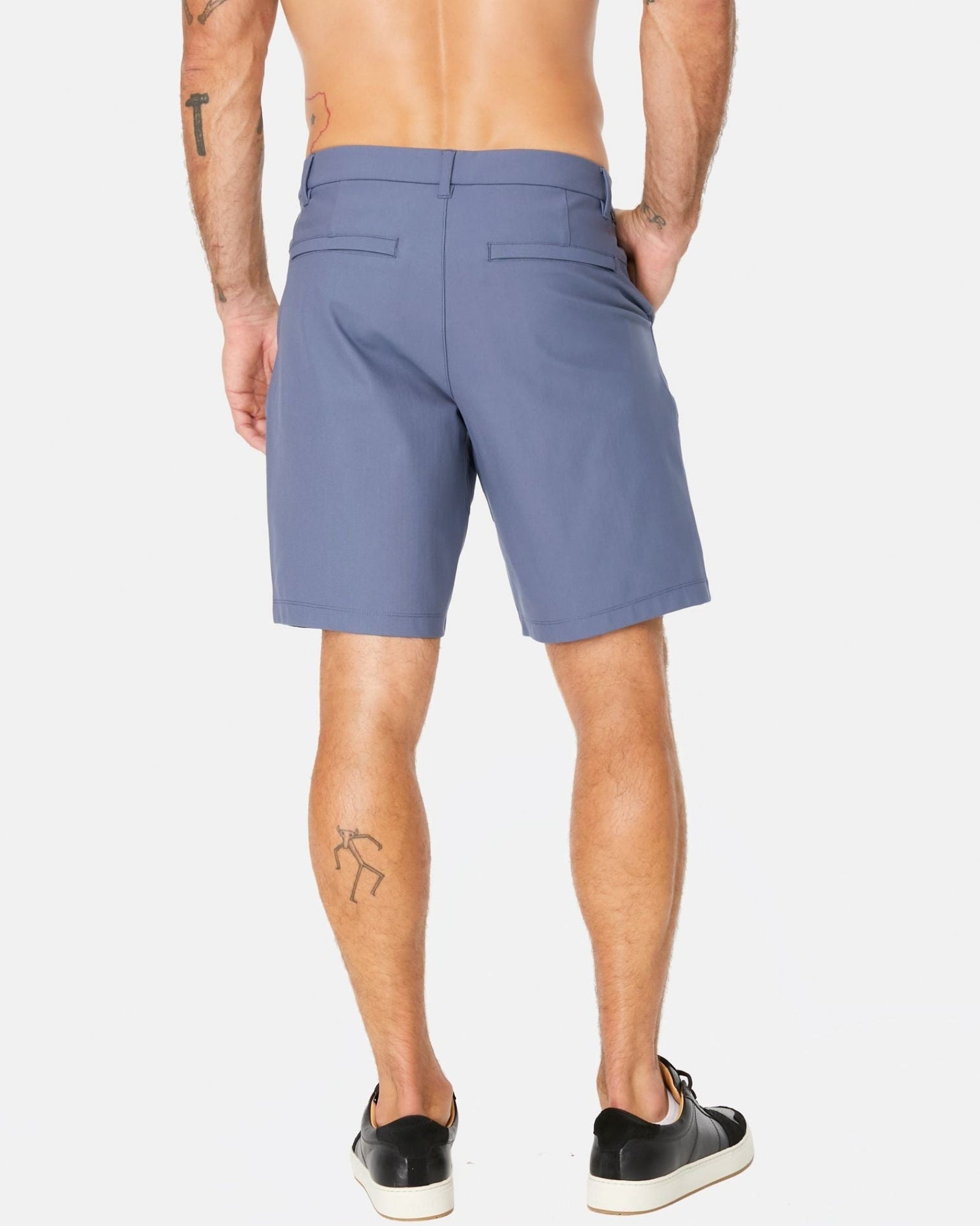 7 Diamonds Infinity™ 9" Chino Short In Stone Blue